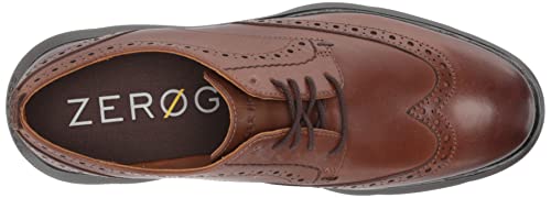 Cole Haan ZeroGrand Omni Wingtip Oxford Derby - Men's Earthen/Java Shoe Deals Outlet