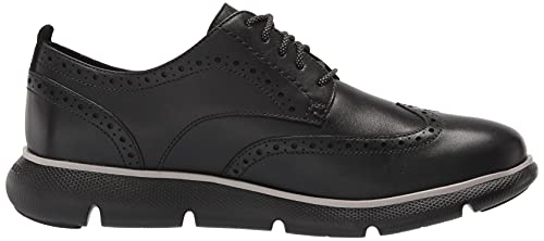 Cole Haan ZeroGrand Omni Wingtip Oxford Derby - Men's Black/Black Shoe Deals Outlet