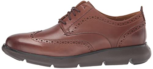 Cole Haan ZeroGrand Omni Wingtip Oxford Derby - Men's Earthen/Java Shoe Deals Outlet