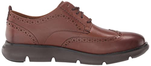 Cole Haan ZeroGrand Omni Wingtip Oxford Derby - Men's Earthen/Java Shoe Deals Outlet